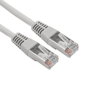 Шнур коммутационный, патч-корд F/UTP RJ45-RJ45, CAT 5e, ZH нг(А)-HF, серый, 3м REXANT  в Самаре