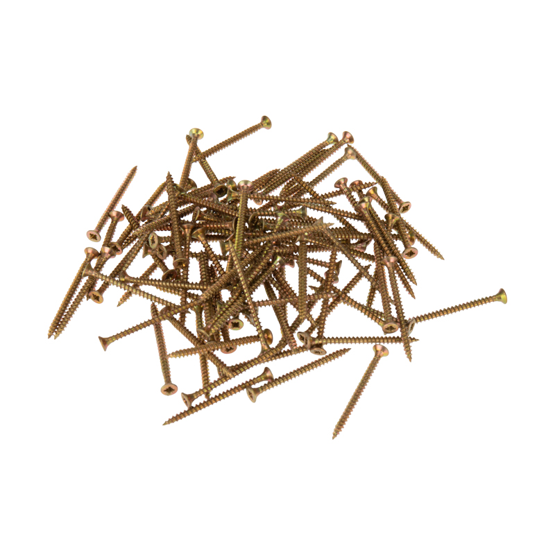 Саморез универсальный KRANZ 3х40, желтый цинк, короб (200 шт./уп.) в Самаре