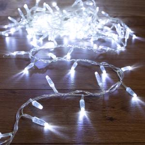 Гирлянда Кластер 10 м, прозрачный ПВХ IP65, 200 LED, белый, соединяется  в Москве