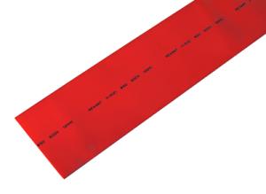 Трубка термоусаживаемая ТУТ нг 50,0/25,0мм, красная, упаковка 10шт. по 1м REXANT