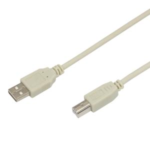 Кабель USB (шт. USB B - шт. USB A) 1.8 метра, серый REXANT  в Самаре