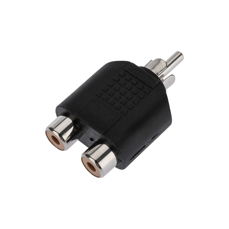 Переходник 1 штекер RCA - 2 гнезда RCA REXANT в Самаре