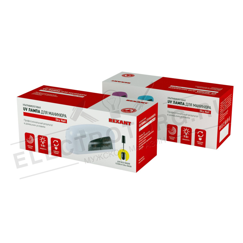 Лампа для сушки ногтей Sky Nail (UV, 9Вт) REXANT в Самаре