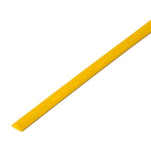 Трубка термоусаживаемая ТУТ нг 4,0/2,0мм, желтая, упаковка 50 шт. по 1м REXANT  в Самаре