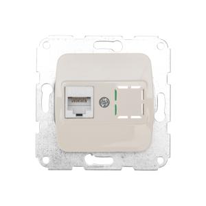 DEA Розетка Компьютер RJ45 с/у мех. Беж KRANZ  в Самаре