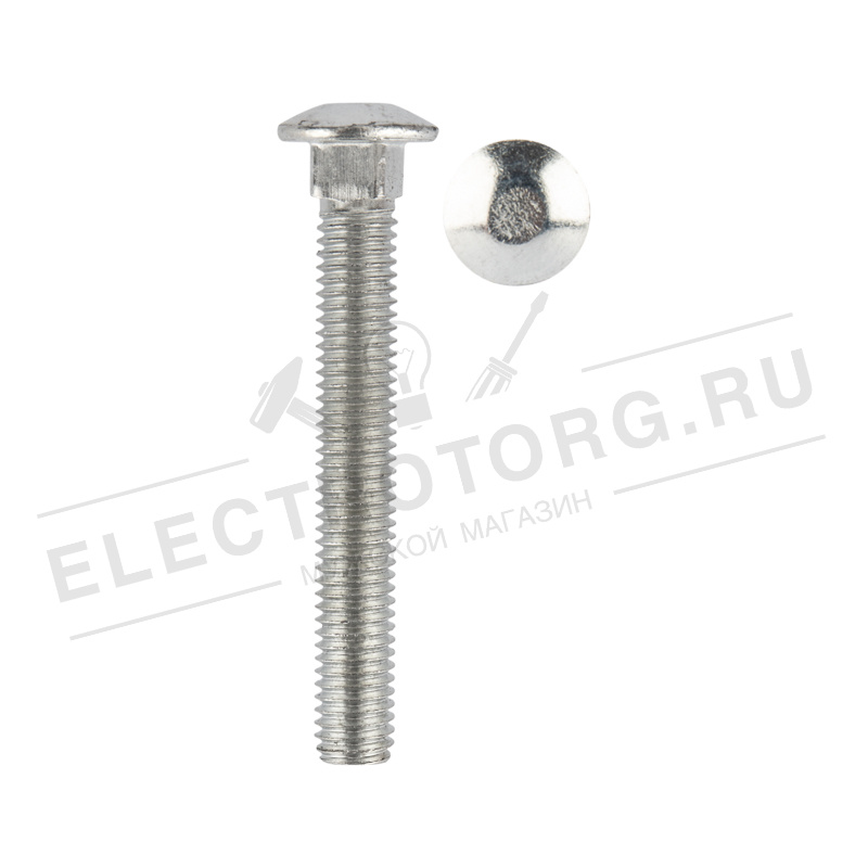 Болт мебельный KRANZ DIN 603, 8х60, упаковка поставщика ( 20 кг. / 748 шт.) в Самаре