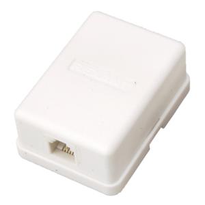 Розетка телефонная внешняя, 1 порт UTP, RJ-11 (6P2C), CAT 3 PROconnect  в Самаре
