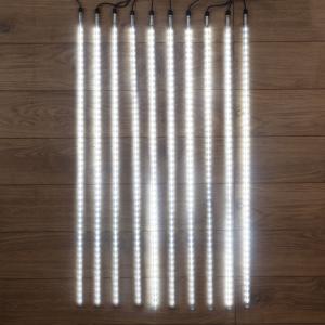 Гирлянда Тающие сосульки 24 В, комплект 10 шт. х 100 см, шаг 100 см, 960 LED, белый, соединяются, NEON-NIGHT  в Самаре