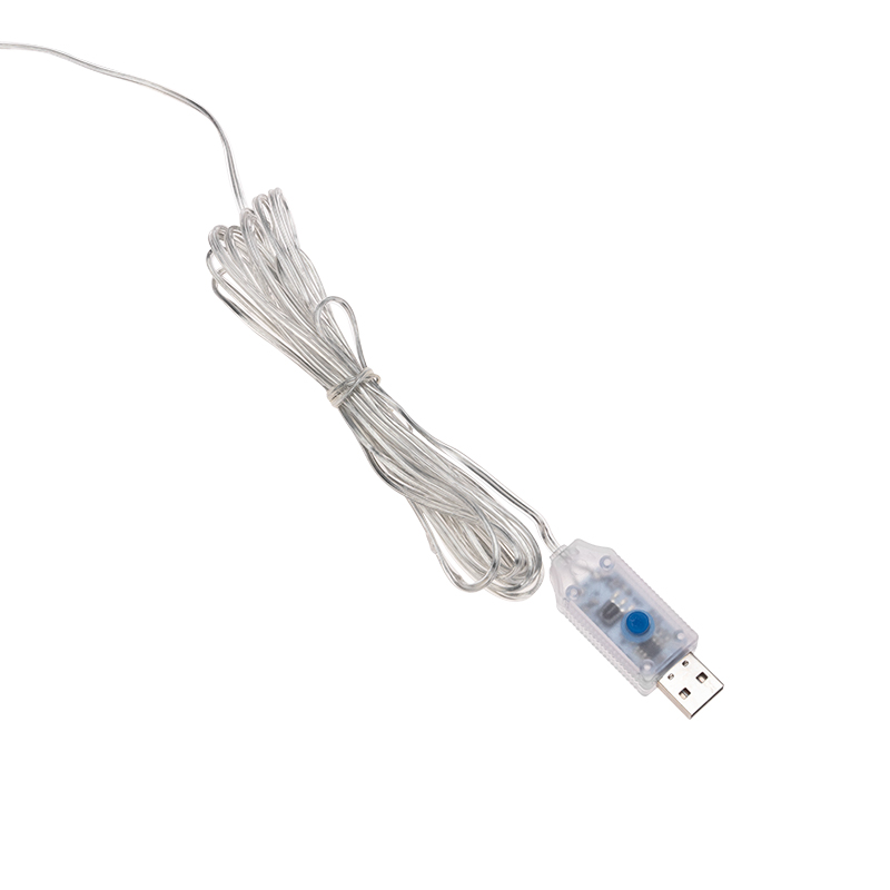 Гирлянда Светодиодный дождь из росы 3х2м, мультиколор, USB + пульт управления, с крючками для крепления NEON-NIGHT в Самаре