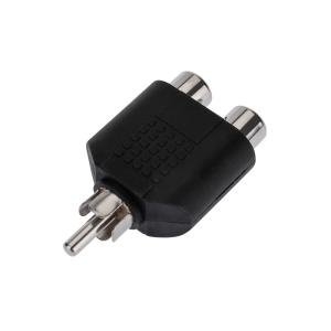 Переходник 1 штекер RCA - 2 гнезда RCA REXANT  в Самаре