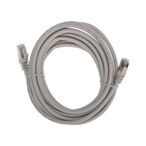 Патч-корд S/FTP CAT 6A (10G), RJ45-RJ45, 28AWG, LSZH, серый, 5м REXANT  в Самаре