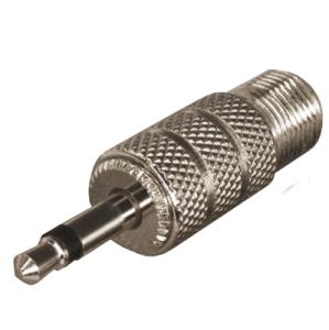 Переходник гнездо F –штекер 3,5тмм mono PROconnect