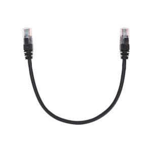 Патч-корд U/UTP, CAT 5e, RJ45-RJ45, 26AWG, LSZH, черный, 0,3м REXANT  в Самаре