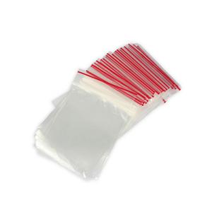 Пакеты с замком Zip Lock, ПВД размер 8 х 12 см, 35 кмк (уп. 100шт)