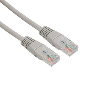 Шнур коммутационный, патч-корд U/UTP RJ45-RJ45, CAT 5e, ZH нг(А)-HF, серый, 3м REXANT  в Самаре