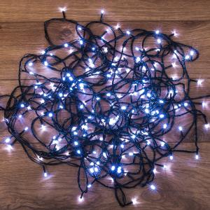 Гирлянда светодиодная универсальная 200 LED БЕЛЫЕ 20 метров, с контроллером  в Самаре