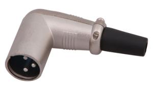 Разъем CANON штекер XLR на шнур угловой REXANT  в Самаре