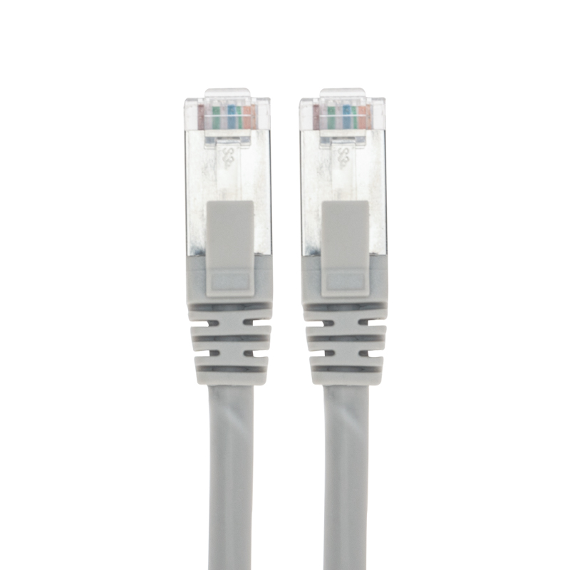 Патч-корд F/UTP, CAT 5e, RJ45-RJ45, 26AWG, LSZH, серый, 0,5м REXANT в Самаре