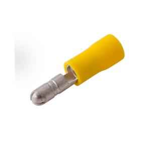 Разъем штекерный изолированный штекер 5 мм 4-6 мм² (РШи-п 6.0-5/РшИп5.5-4) желтый REXANT  в Самаре