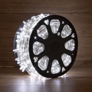 Гирлянда LED Клип-лайт 12 V, прозрачный ПВХ, 150 мм, цвет диодов Белый Flashing (Белый)  в Самаре