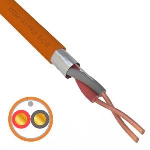 Кабель огнестойкий КПСЭнг(А)-FRLS 1x2x0,20мм², бухта 200м REXANT
