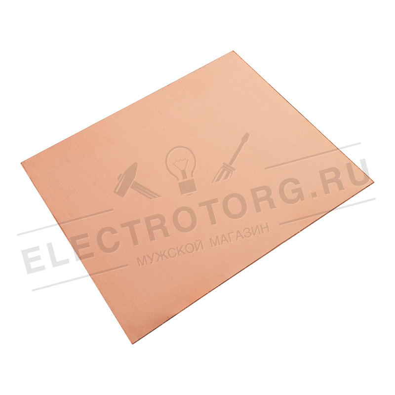 Стеклотекстолит 1-сторонний 400x500x1.5 мм 35/00 (35 мкм) REXANT в Самаре