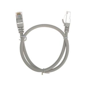 Патч-корд F/UTP CAT 6, RJ45-RJ45, 26AWG, LSZH, серый, 0.5м REXANT  в Самаре