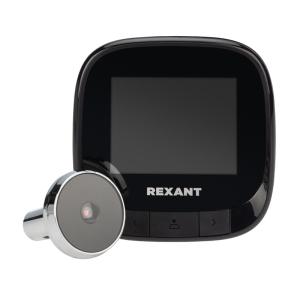 Видеоглазок дверной REXANT (DV-111) с цветным LCD-дисплеем 2.4" и функцией записи фото  в Самаре
