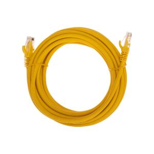 Патч-корд U/UTP CAT 6, RJ45-RJ45, 26AWG, LSZH, желтый, 5м REXANT  в Самаре