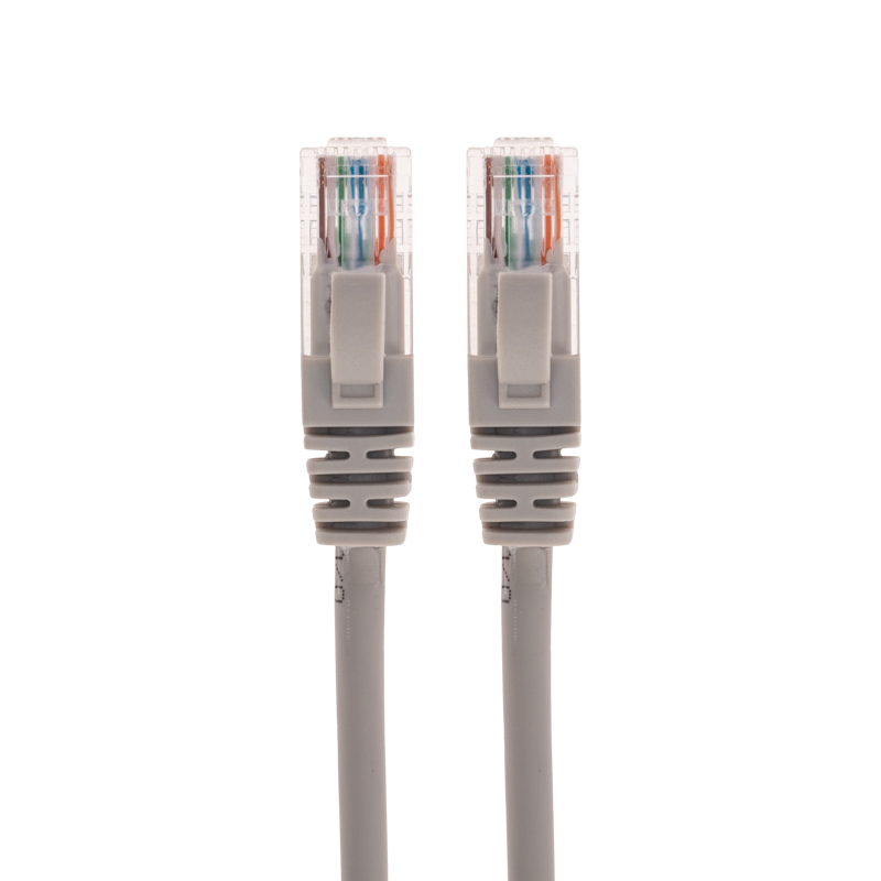 Патч-корд U/UTP, CAT 5e, RJ45-RJ45, 26AWG, LSZH, серый, 0,5м REXANT в Самаре