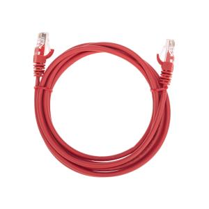 Патч-корд U/UTP, CAT 5e, RJ45-RJ45, 26AWG, LSZH, красный, 2м REXANT  в Самаре
