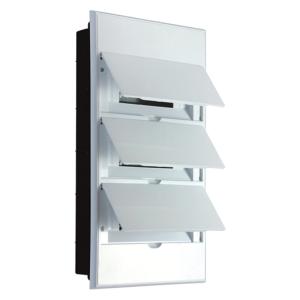 Бокс пластиковый ЩРВ-П-36 IP41 белый (белая дв.) KRANZ