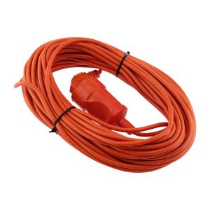 Удлинитель-шнур PROconnect ПВС 3х0.75, 20 м, с/з, 6 А, 1300 Вт, IP44, оранжевый (Сделано в России)  в Самаре