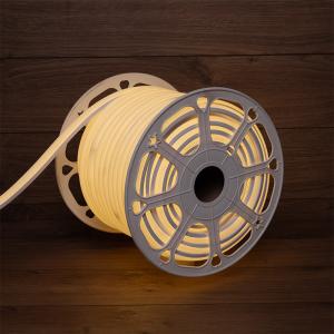 Гибкий неон LED SMD, форма – D, 16х16мм, теплый белый, 144 LED/м, бухта 50 м
