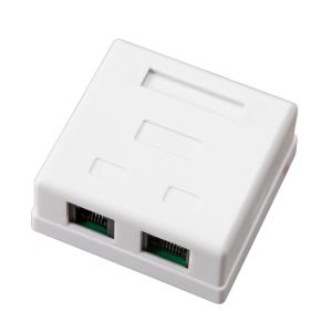 Розетка комбинированная внешняя, UTP RJ-45(8P8C) + RJ-11(6P-4C) REXANT  в Москве