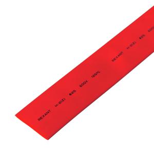 Трубка термоусаживаемая ТУТ нг 25,0/12,5мм, красная, упаковка 10шт. по 1м REXANT
