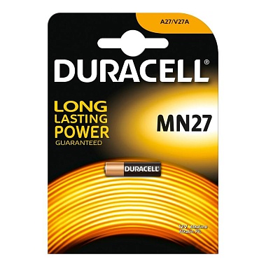 Элемент питания DURACELL MN27 27A (1/10/100)