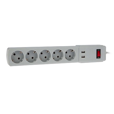 Сетевой фильтр-удлинитель SP-518USB, Спутник