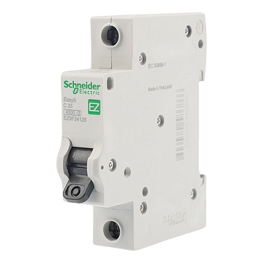 Автоматический выключатель 1Р 25А 4,5кА С Easy9 Schneider Electric (1/12)