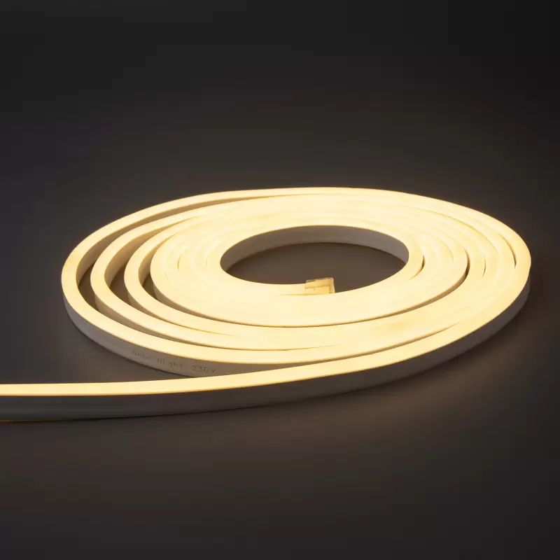Гибкий неон NEON-NIGHT LED SMD 8х16 мм, односторонний теплый белый, 120 LED/м, 20 м в Самаре