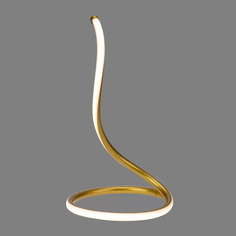 Светильник декоративный Spiral Uno, LED, 2Вт, 3000К, 5В, золотой REXANT в Самаре