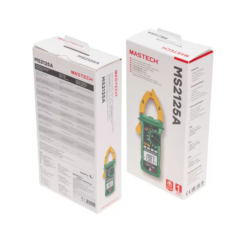 Токовые клещи MS2125A MASTECH в Самаре