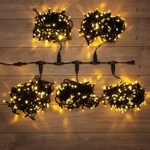 Гирлянда LED ClipLight 24V, 5 нитей по 20 метров, цвет диодов ТЕПЛЫЙ БЕЛЫЙ, Flashing (Теплый белый)  в Самаре