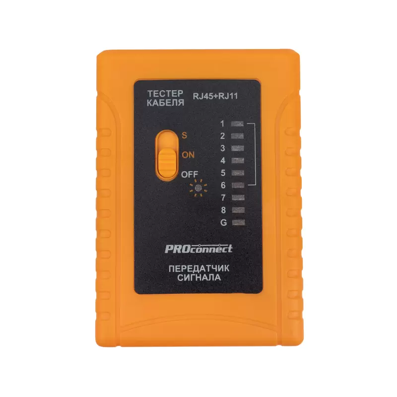 Тестер кабеля RJ-45+RJ-11 468 PROconnect в Самаре