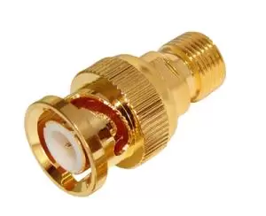 Переход гнездо F -штекер BNC GOLD PROCONNECT
