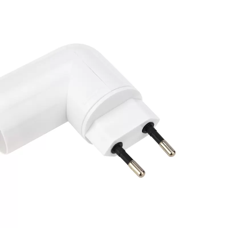 Переходник-светильник для крепления в штепсельной сетевой розетке переходник цокольный AC 220В-Е14 с выключателем REXANT в Самаре