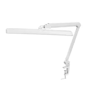 Лампа настольная бестеневая, струбцина, ECO light, 324 SMD LED, диммер, теплый/холодный свет, белая (9505 LED, IN) REXANT  в Москве