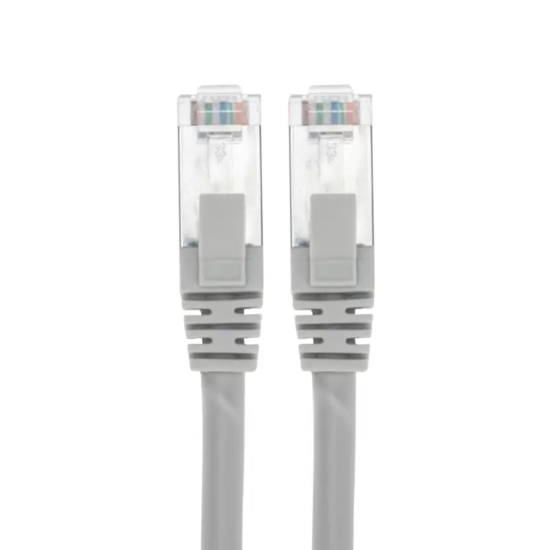Патч-корд S/FTP CAT 6A (10G), RJ45-RJ45, 28AWG, LSZH, серый, 5м REXANT в Самаре