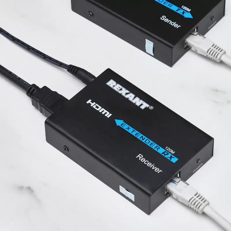 HDMI удлинитель по витой паре RJ-45(8P8C) до 120м (1080p) REXANT в Самаре