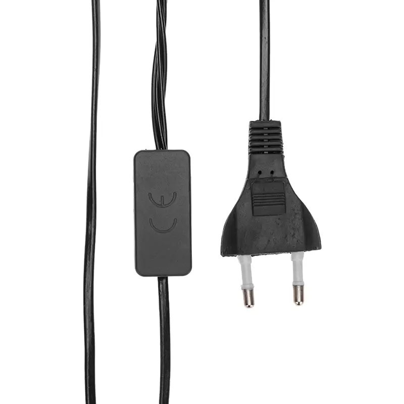 Гирлянда Мультишарики 20м, 200LED, диаметр 15мм, IP44, зеленый провод, свечение мульти (RG/RB), мигание, 230В NEON-NIGHT в Самаре